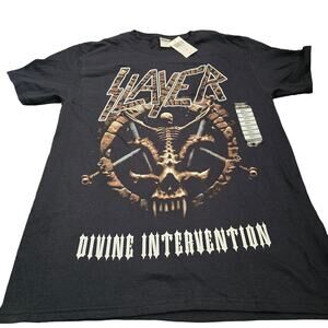 NWT Men's Fruit of the Loom HD Cotton Black Slayer Divine Intervention Size S